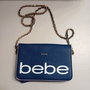 bebe Fabiola Stamped Logo Women's Crossbody Bag